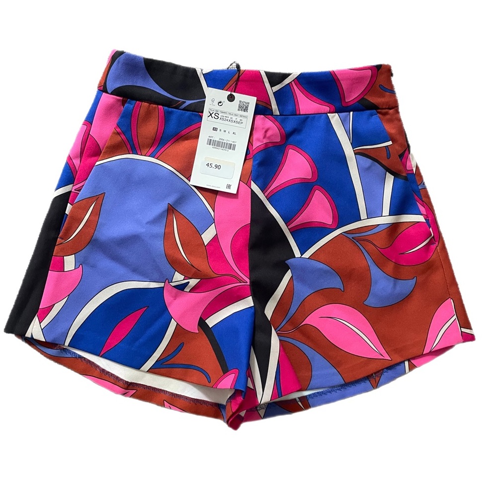 Zara Printed Shorts